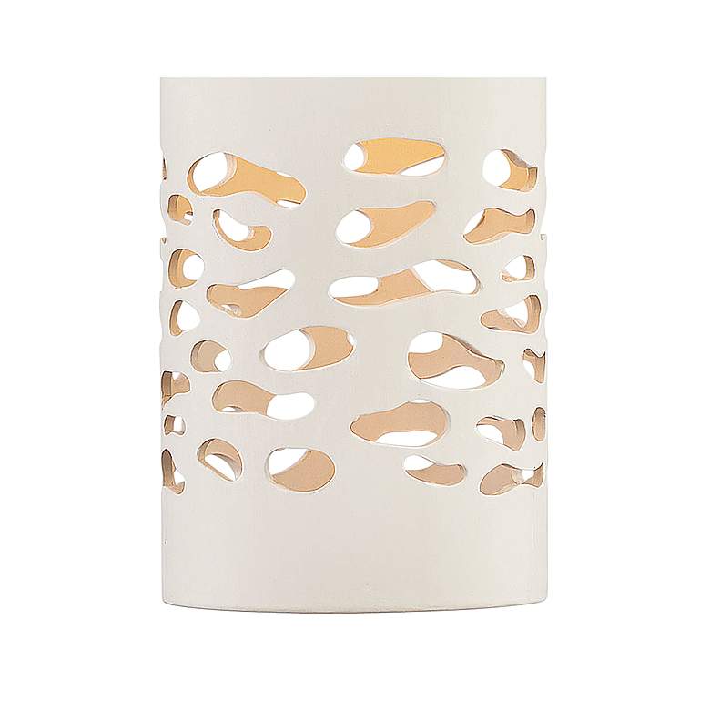 Hinkley Calder 7 3/4" Wide White Ceramic Mini Pendant Light