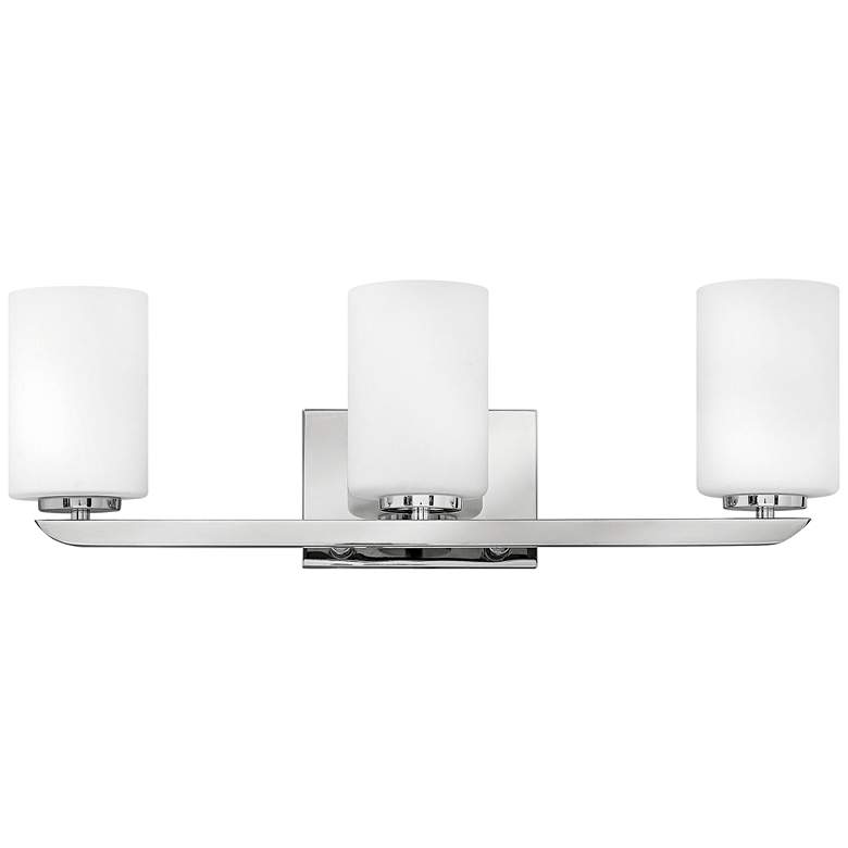 Hinkley Kyra 24" Wide Nickel 3-Light Bath Light