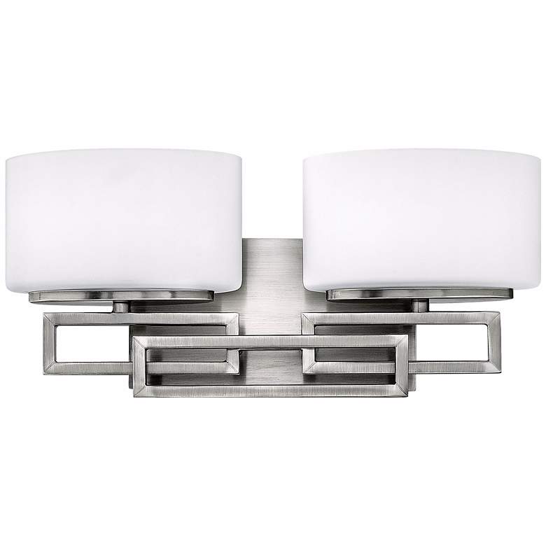 Hinkley Lanza 16 1/2"W 2-Light Bathroom Wall Light