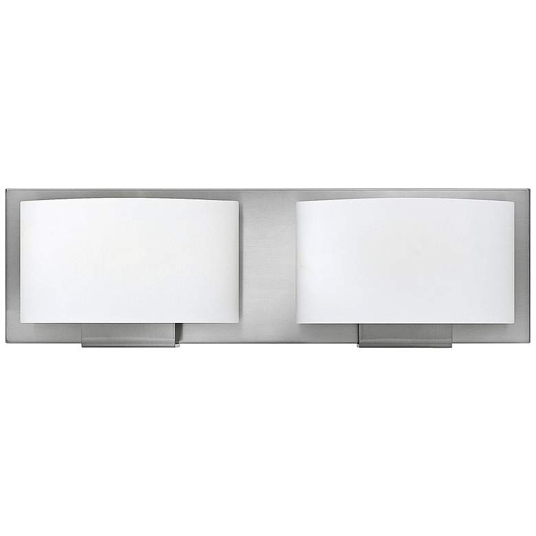 Hinkley Mila 16" Wide Brushed Nickel Bath Light