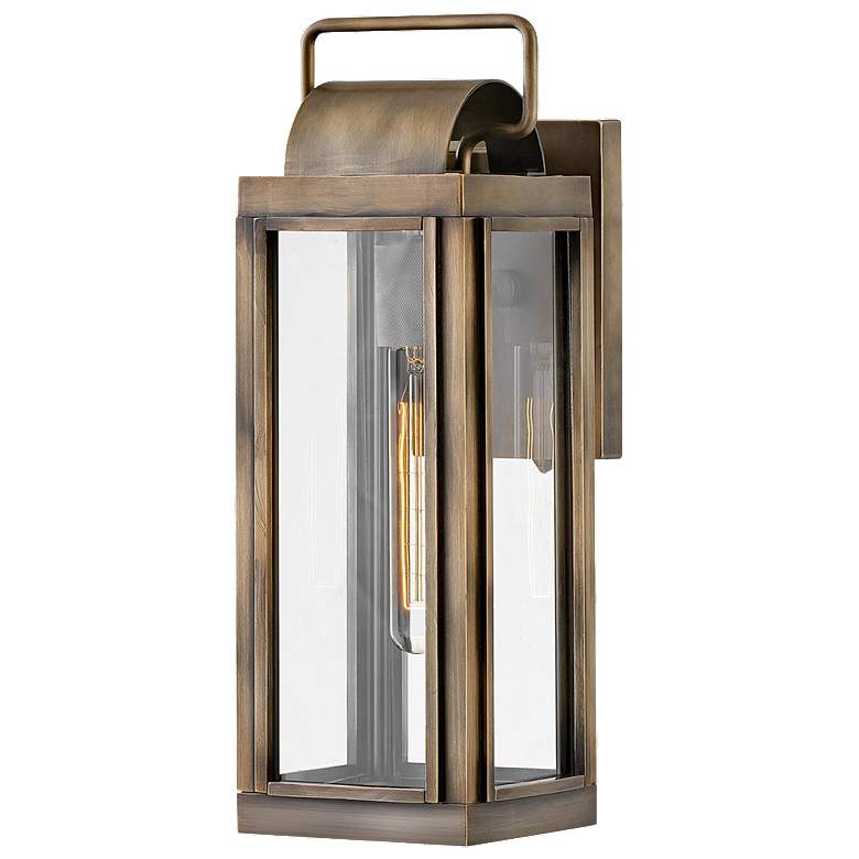 Hinkley Sag Harbor 16 1/4" High Burnished Bronze Outdoor Wall Light