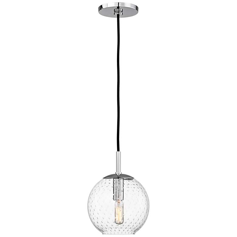 Hudson Valley Rousseau 6"W Polished Chrome Mini Pendant