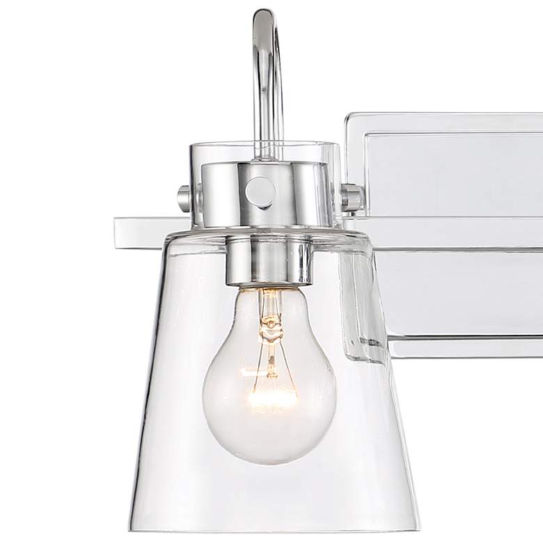 Inwood 16" Wide Chrome 2-Light Bath Light