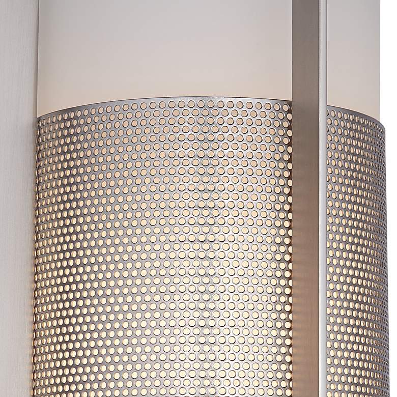 Iron Brushed Steel Bracket Mini Pendant Light