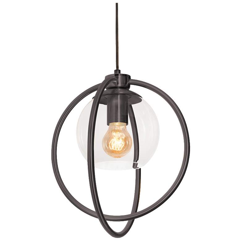 Jamie 12" Pendant - Black