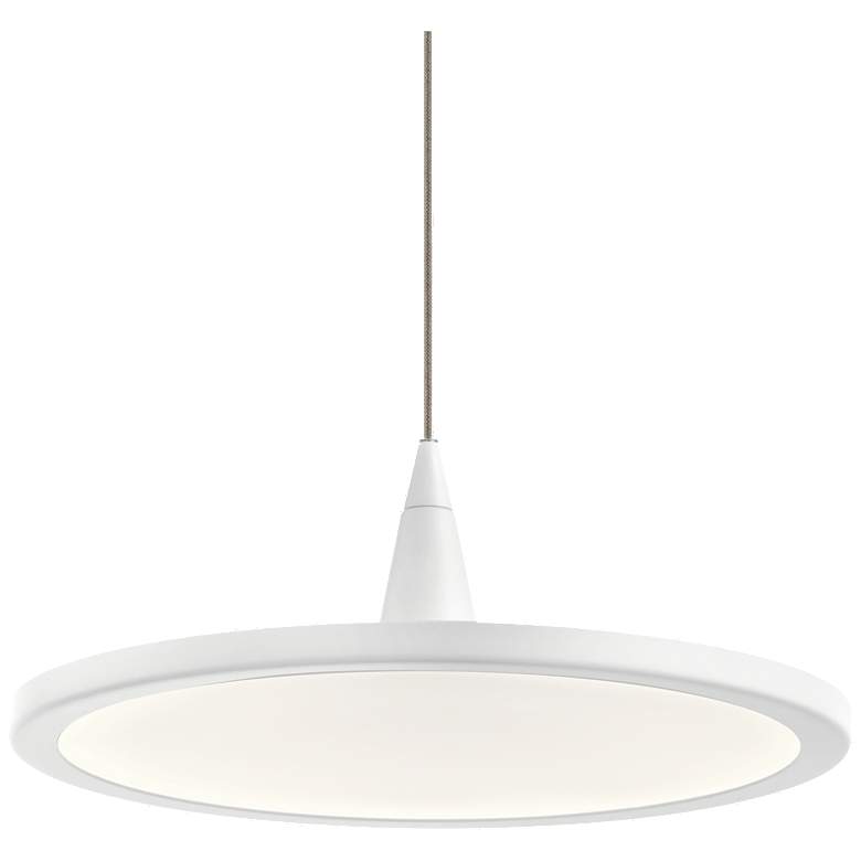 Jeno 9" Pendant White