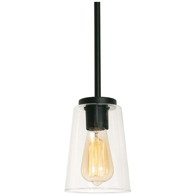 Joanna 1 Light Pendant - Black