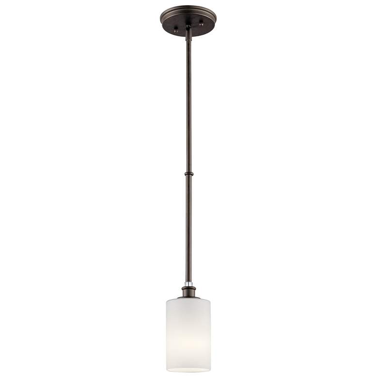 Joelson 4" Wide Olde Bronze Mini Pendant by Kichler