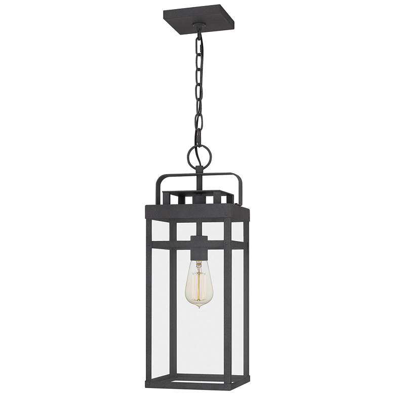 Keaton 1-Lt Mottled Black Mini Pendant