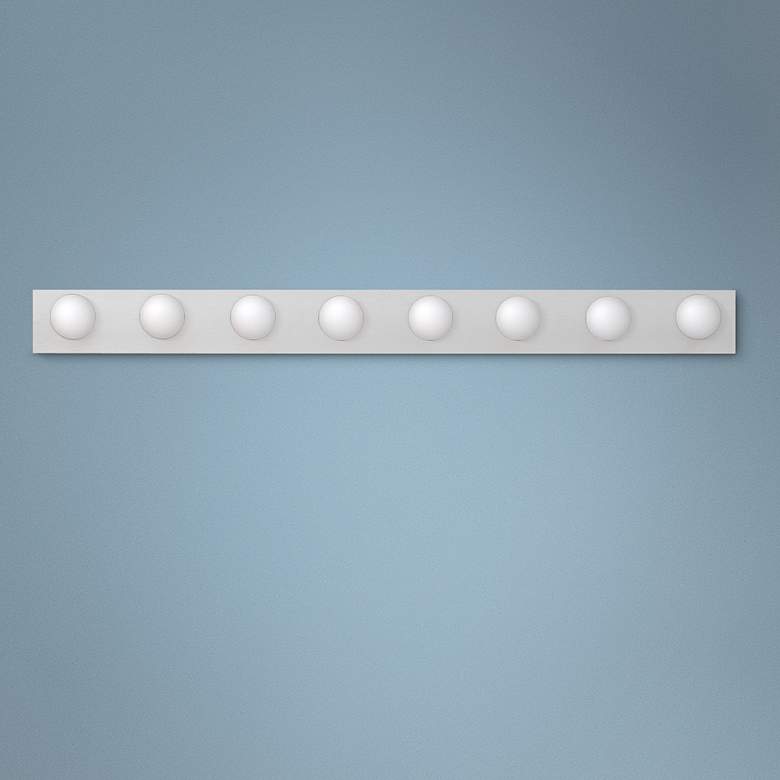 Kichler Candrea 48" Wide Chrome 8-Light Linear Bath Light
