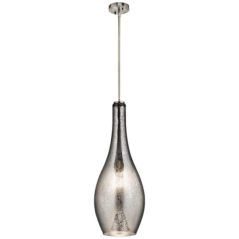 Everly 11" Wide Glass Mini Pendant