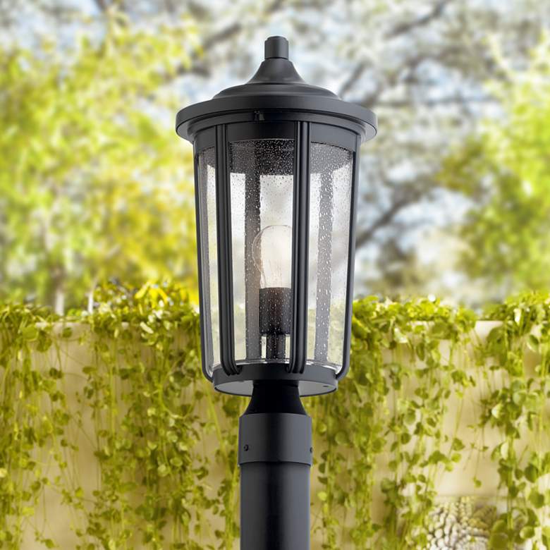 Kichler Fairfield 19 1/4" High Black Outdoor Post Light