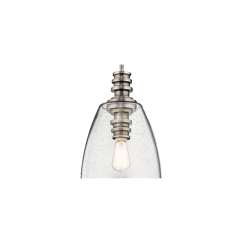 Kichler Lakum 10" Wide Classic Pewter Mini Pendant