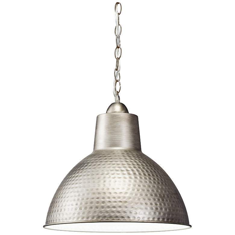 Kichler Missoula 13 1/2" Wide Antique Pewter Pendant