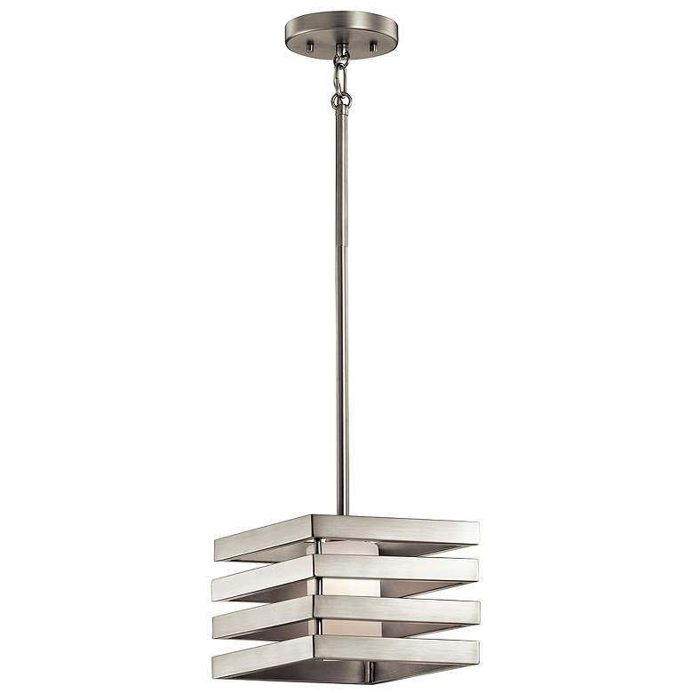 Kichler Realta 12"W Brushed Nickel Mini Pendant