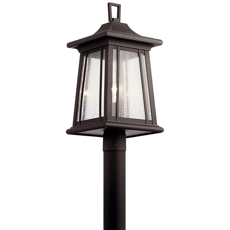Kichler Taden 21 1/2" High Rubbed Bronze Outdoor Post Light