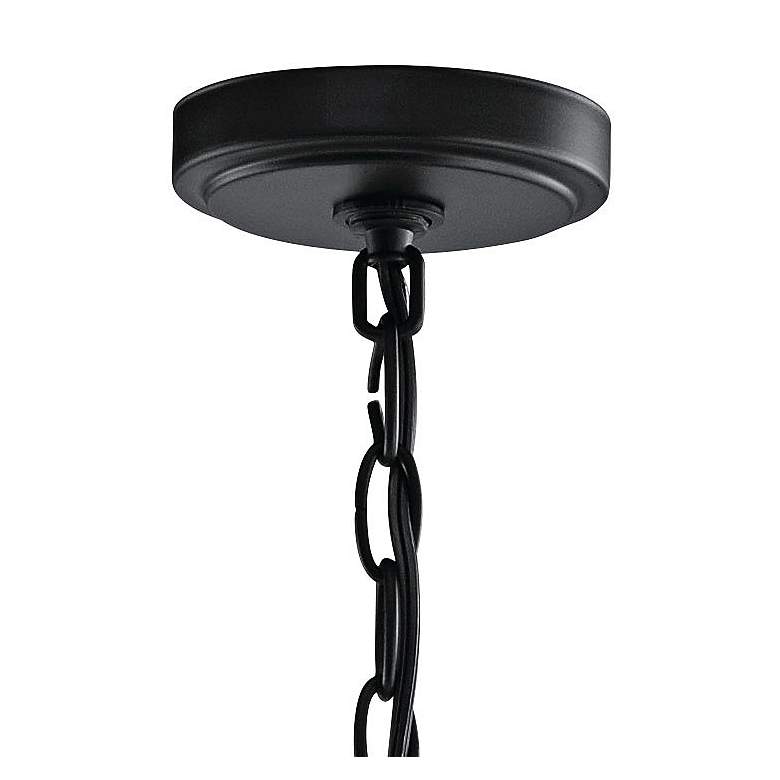 Kichler Voleta 22" Wide Black 4-Light Foyer Pendant