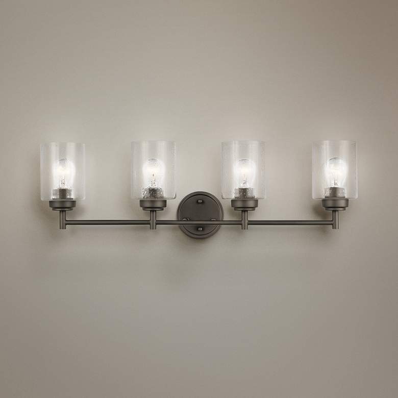 Kichler Winslow 30" Wide Brushed 4-Light Bath Light