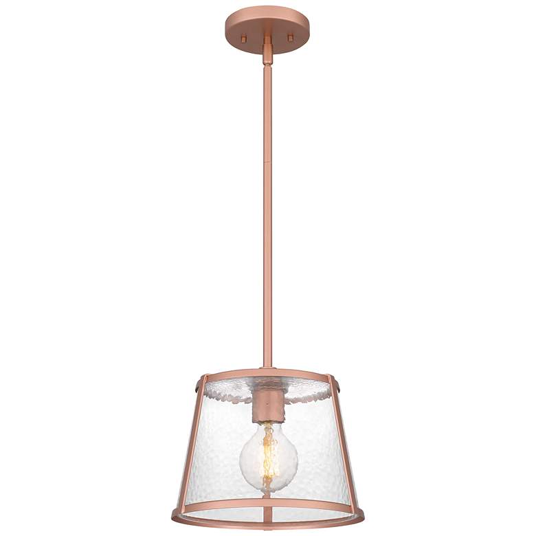 Labrant 1-Light Matte Rose Gold Mini Pendant