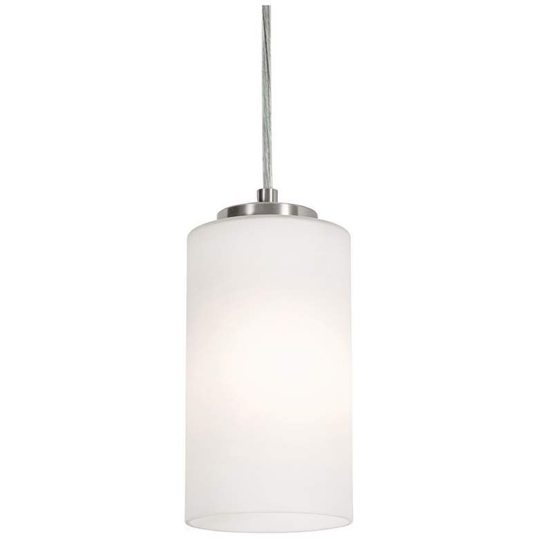 Leo 4" Pendant - Satin Nickel