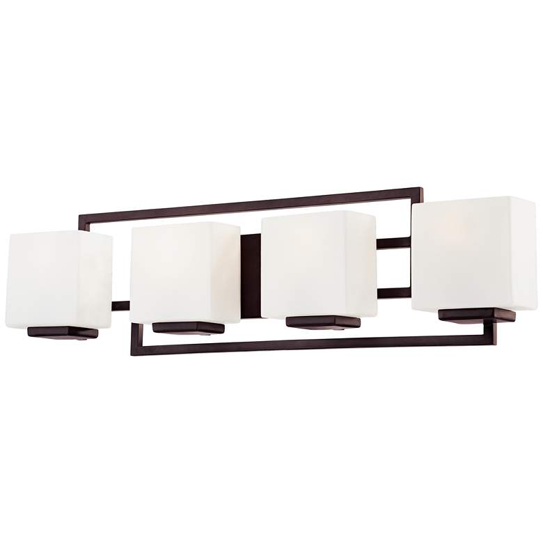 Lighting on the Square 29" Wide Bronze Bath Wall Light