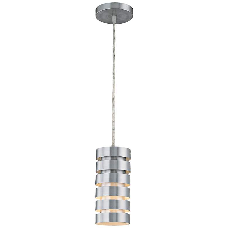 Lite Source Tendril 4 1/2" Wide Aluminum Mini Pendant