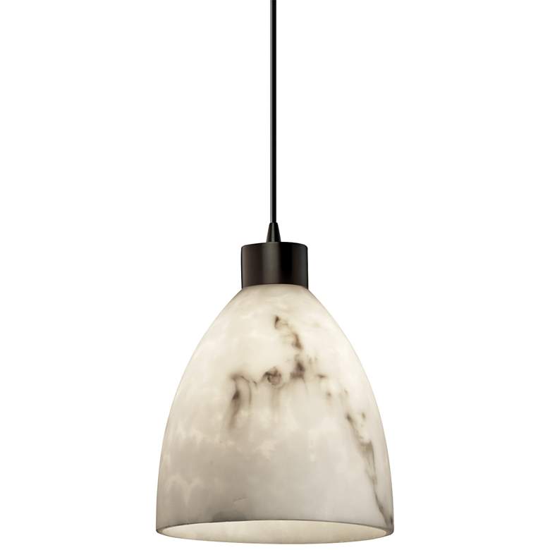 LumenAria™ 10 1/2" Wide Dark Bronze Large Mini Pendant