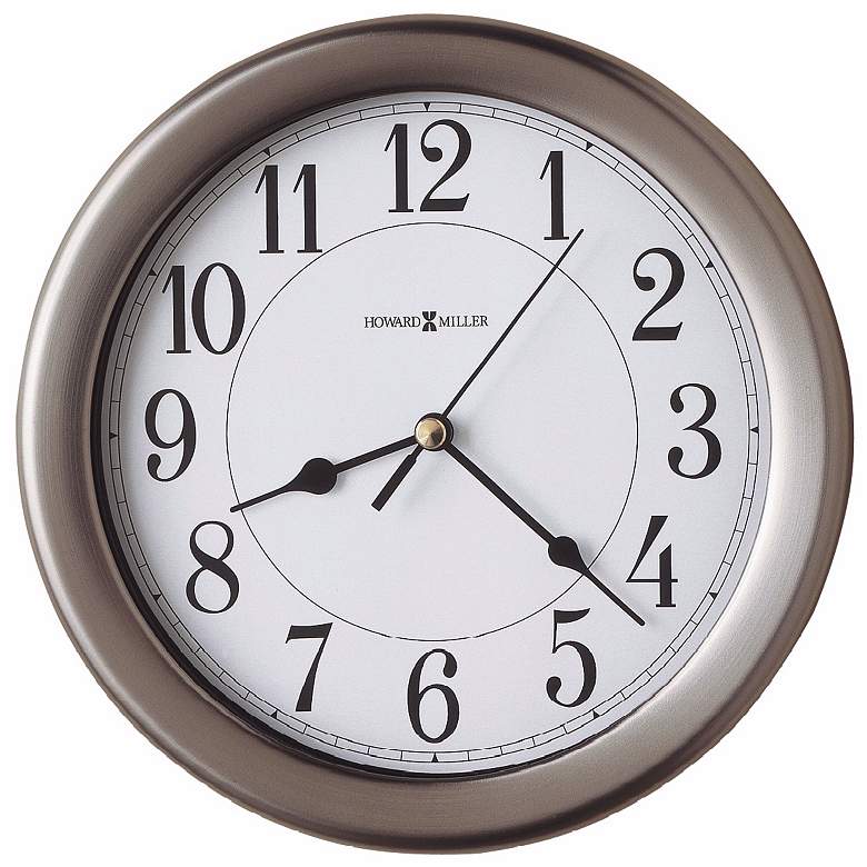 Aries 8 1/2" Wide Water Resistant Nautical Wall Clock