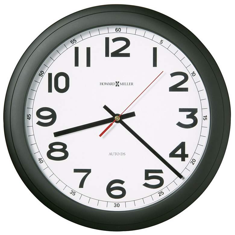Howard Miller Norcross 12 1/4" Wide Wall Clock