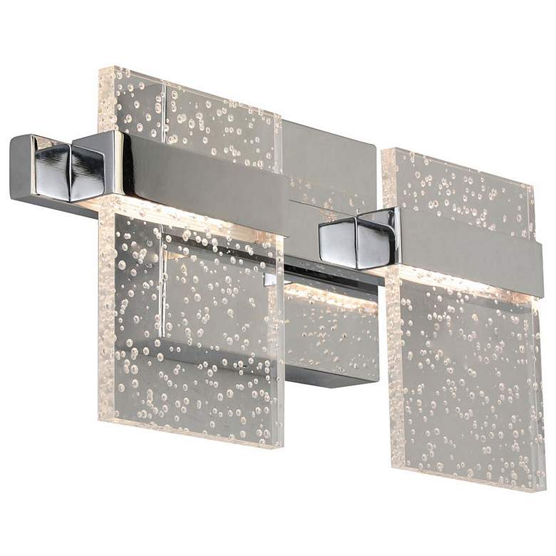 Madrona - 2 Light LED Bath and Vanity Light Clear Seedy