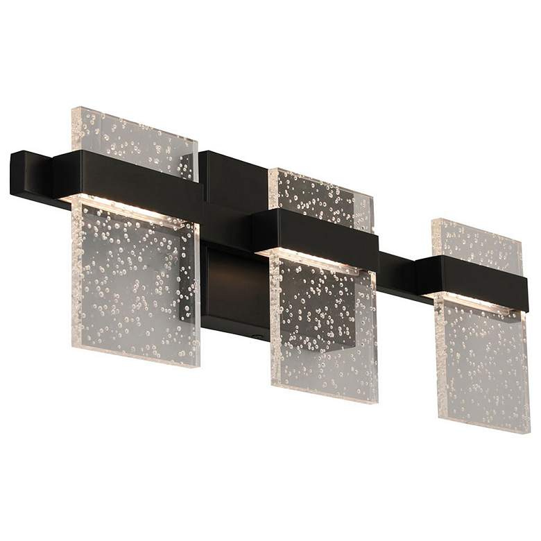 Madrona - 3 Light LED Bath and Vanity Light Clear Seedy