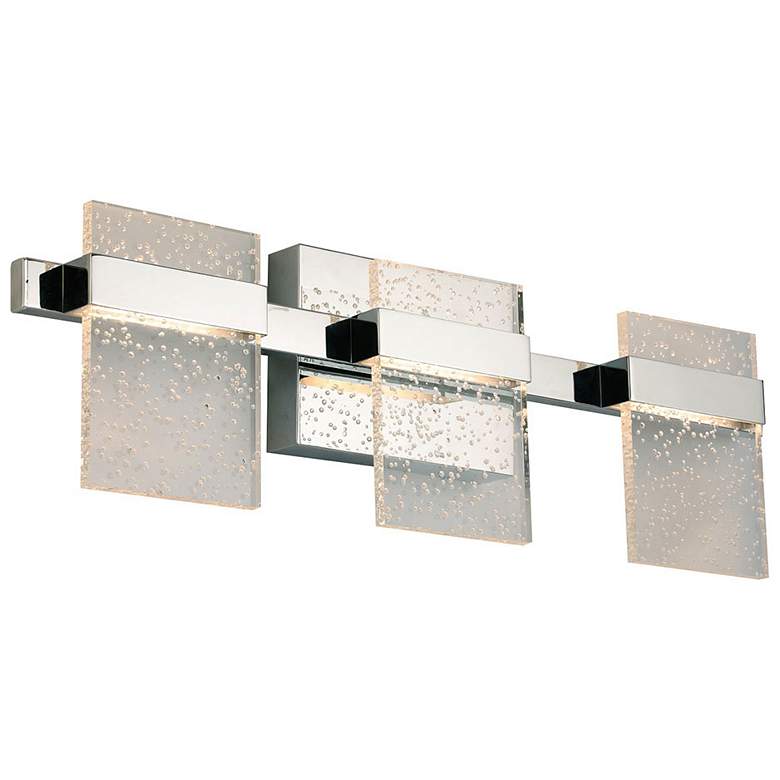 Madrona - 3 Light LED Bath and Vanity Light Clear Seedy