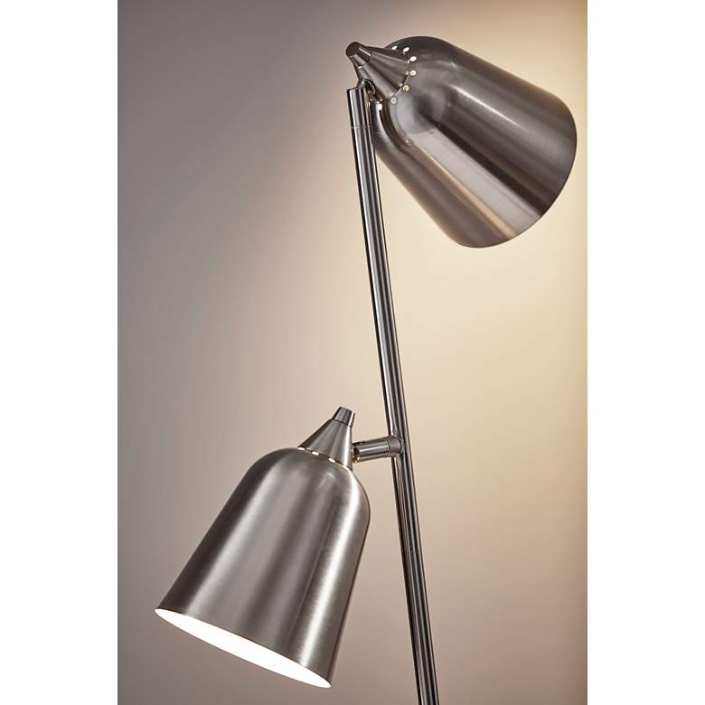 Malcolm Metal 2-Light Floor Lamp