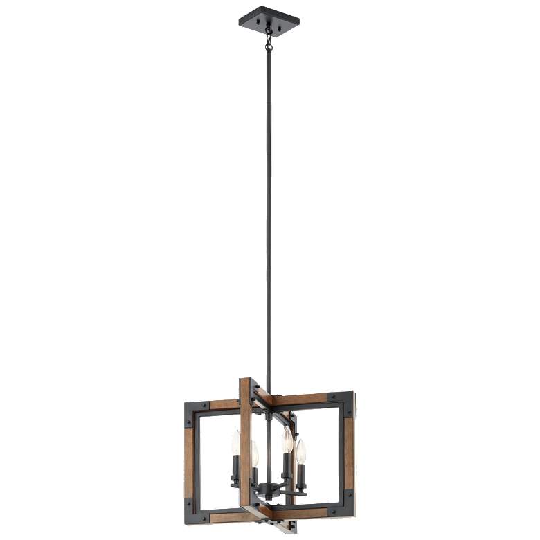 Marimount 14" Chandelier Wood
