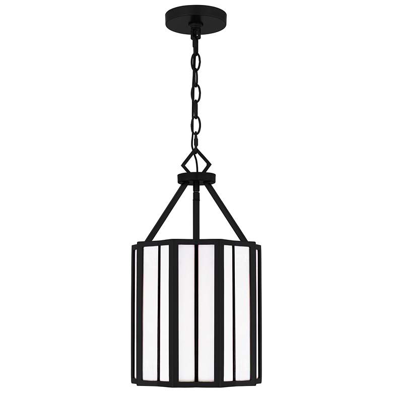 Martinique 3-Lt Matte Black Mini Pendant