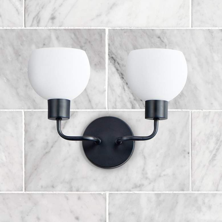 Maxim Coraline 10 1/2" High 2-Light Wall Sconce