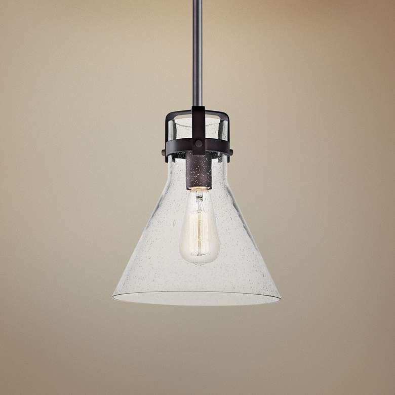 Maxim Seafarer 10" Wide Oil-Rubbed Bronze Mini Pendant