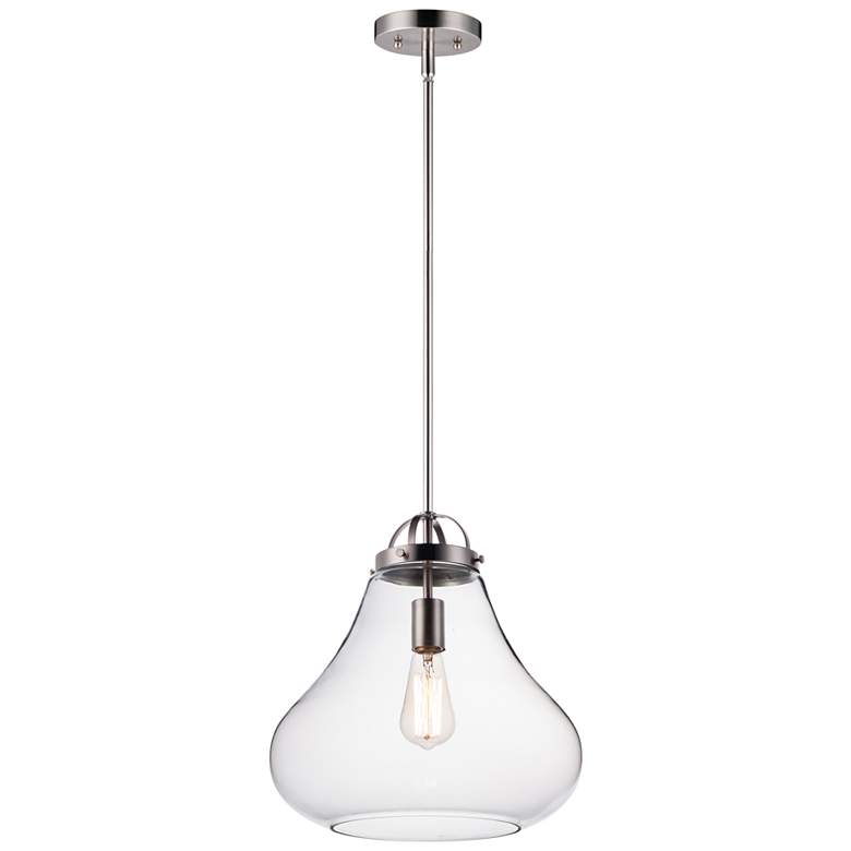Maxim Stella 13 3/4" Wide Satin Nickel Pendant Light