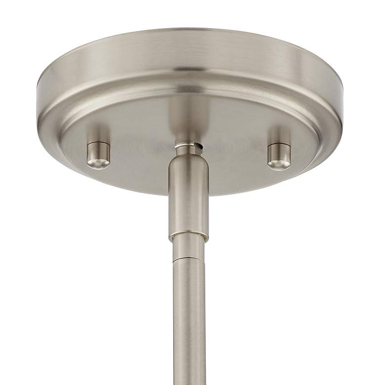 Milstone 8 3/4" Wide Brushed Nickel Mini Pendant