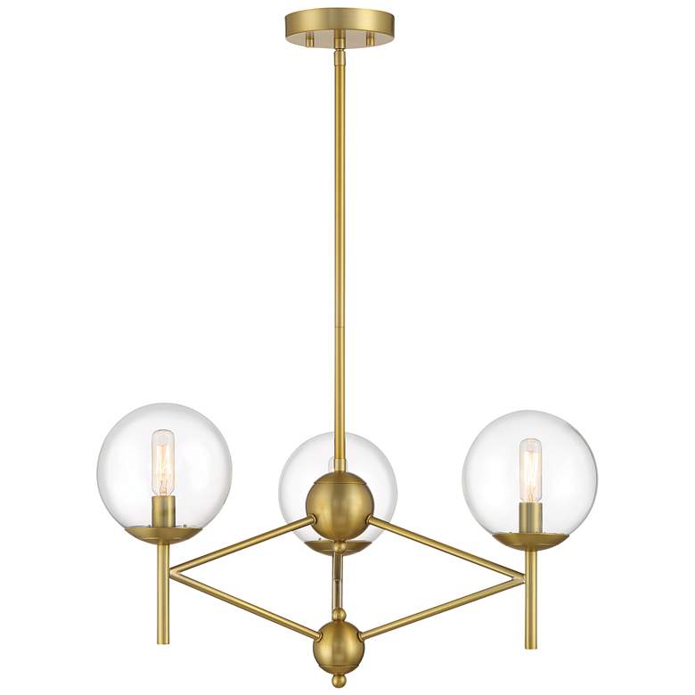 Minka-Lavery Auresa 3-Light Soft Brass Pendant