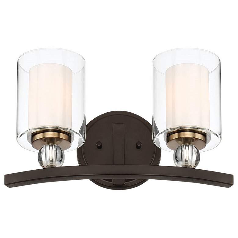 Minka-Lavery Studio 5 2-Light Painted Bronze Bath Bar