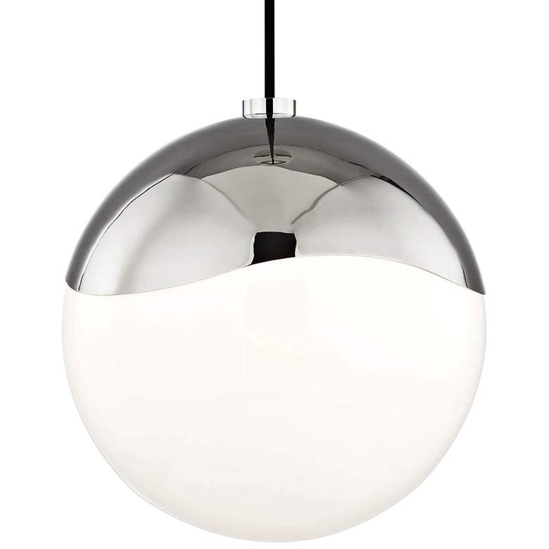 Mitzi Ella 10 1/2" Wide Polished Nickel Mini Pendant