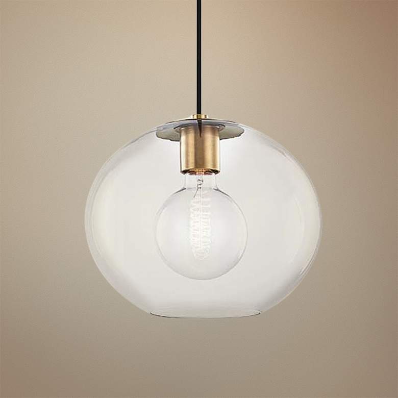 Mitzi Margot 12 1/4" Wide Old Bronze Plug-In Swag Pendant Light