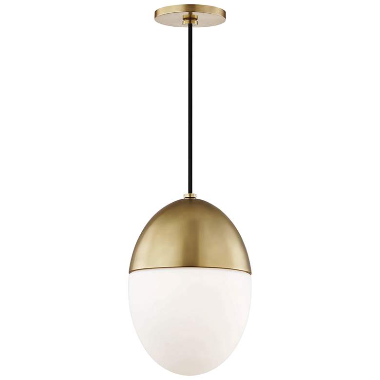 Mitzi Orion 7 1/2" Wide Aged Brass Mini Pendant
