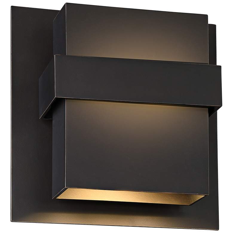 Modern Forms Pandora 11" High Bronze LED Outdoor Wall Light