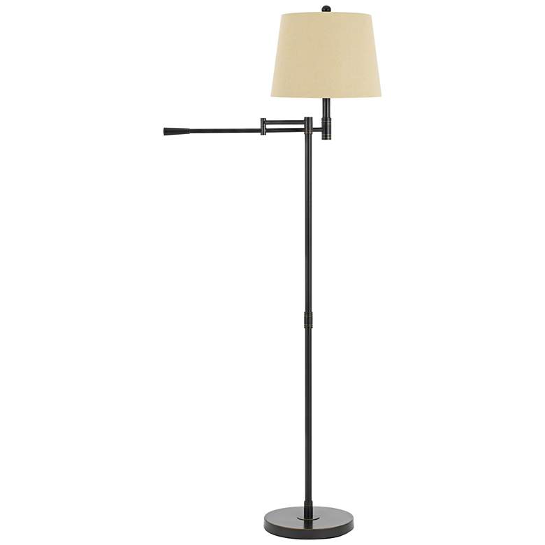 Monticello Oil Rubbed Bronze Linear Swing Arm Floor Lamp