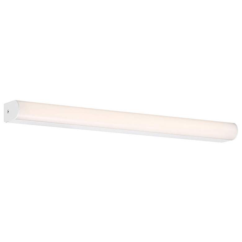 Nightstick 1.31"H x 19.06"W 1-Light Linear Bath Bar in Brushed Al