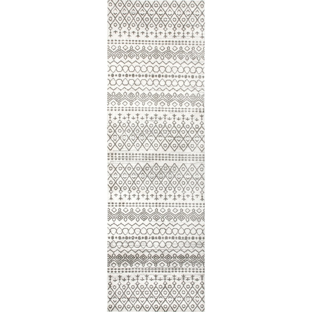 Audrey Machine Washable Geometric Moroccan Area Rug