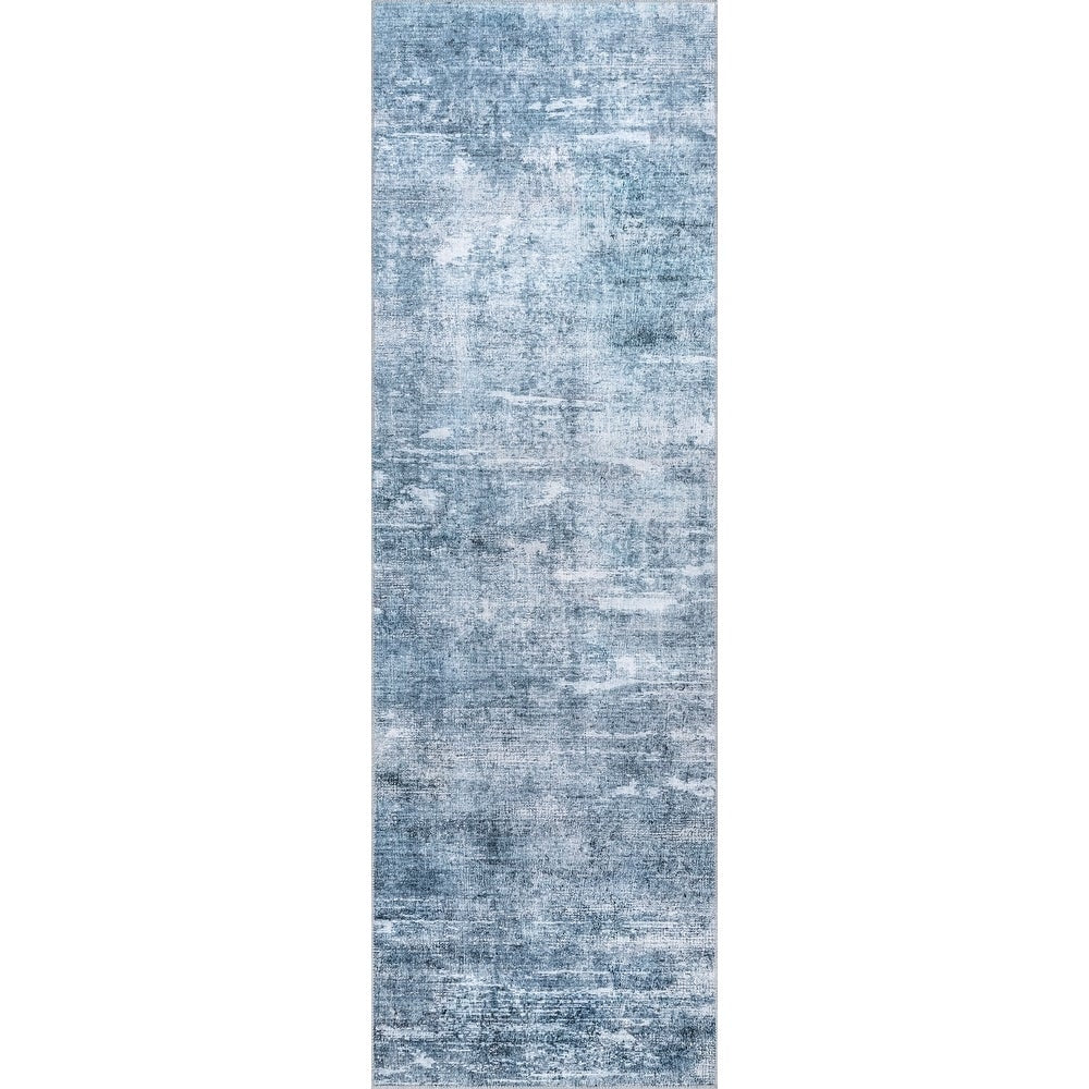 Modern Abstract Machine Washable Soft Area Rug