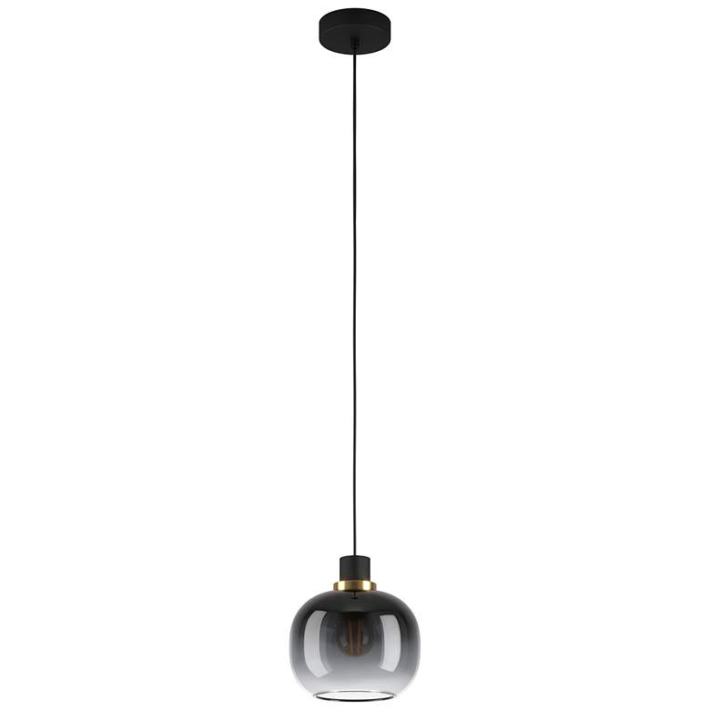 Oilella Structured Black Pendant